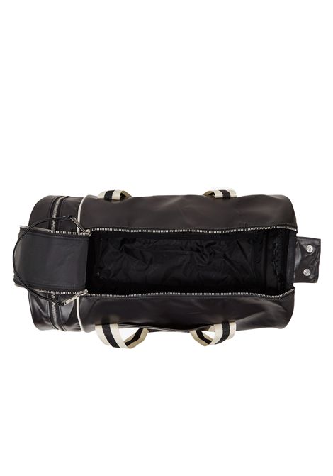 Borsone Fred Perry Classic Barrel Bag Nero Ecru Unisex FRED PERRY | Borse | L7255-D57
